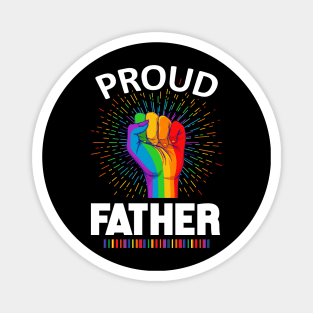 Proud Father Gay Lgbt Magnet